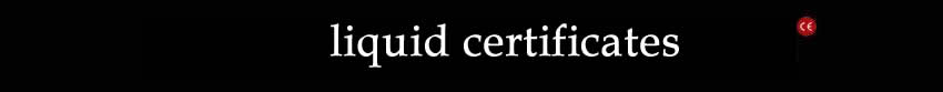 sefumo liquid certificates